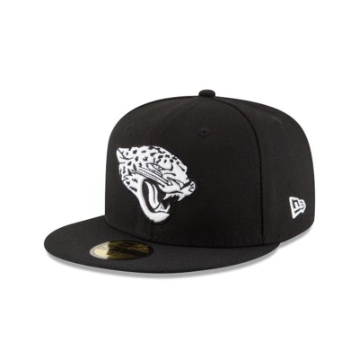 Jacksonville Jaguars Gorra | New Era NFL 59fifty Fitted Cap Mexico - Negros